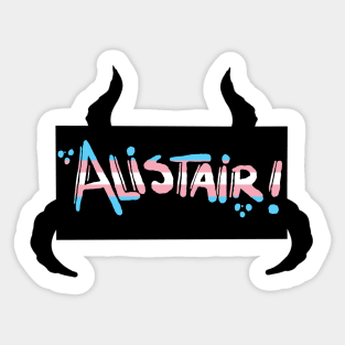 Alistair Transgender Pride Sticker
